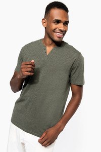 Kariban KNS302 - T-shirt Henley de homem - 140 g