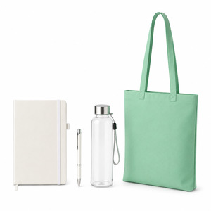 Kit Eco para o Dia a Dia: Cottonel Colour MO9268 + Utah RPET MO9910 + Bern MO8893 + Arpu MO6835